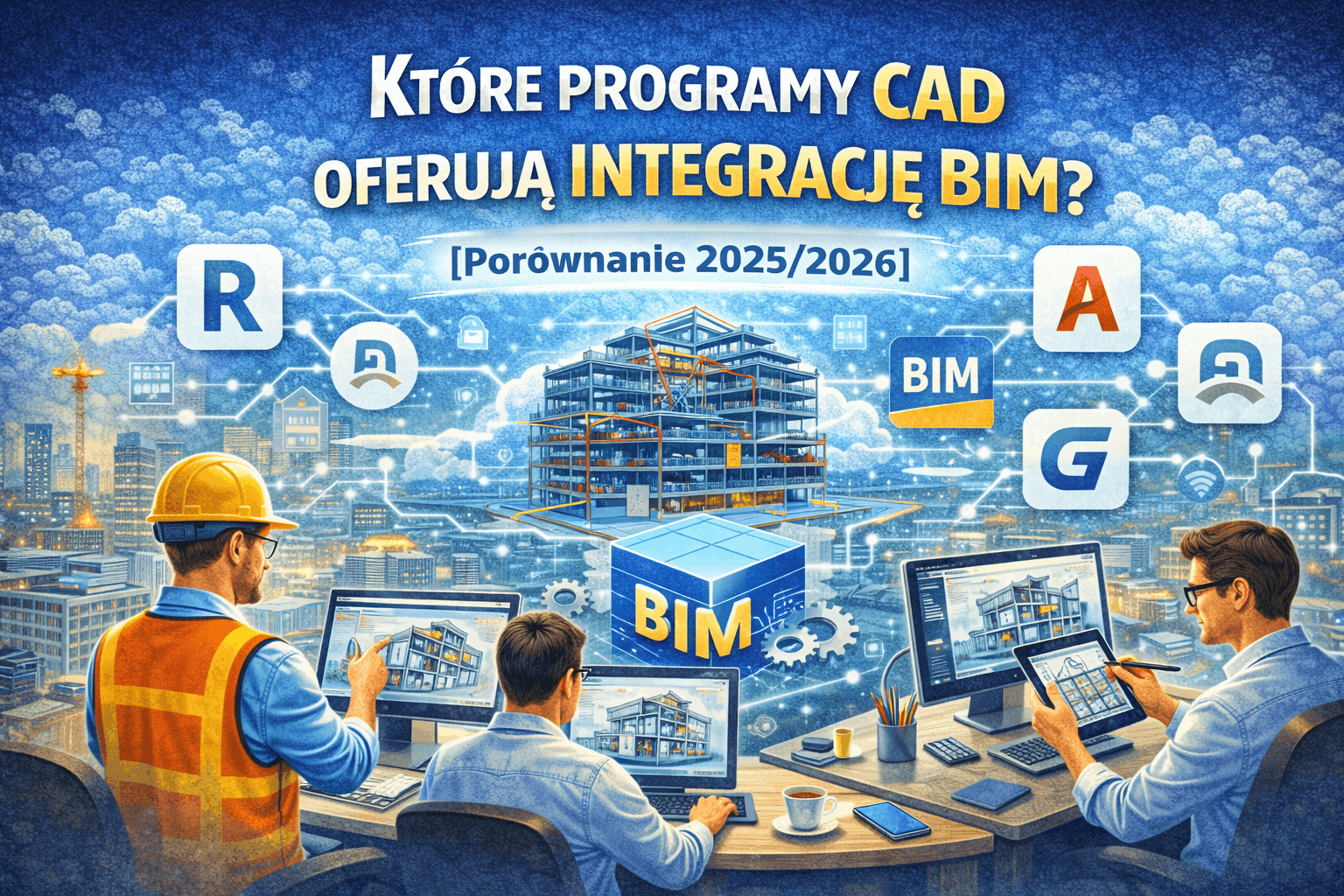 Które programy CAD oferują integrację BIM?