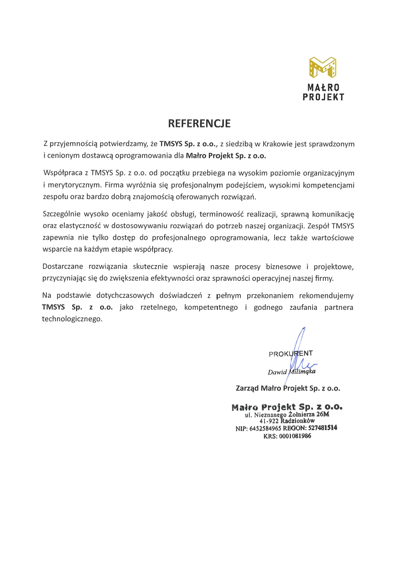 referencje